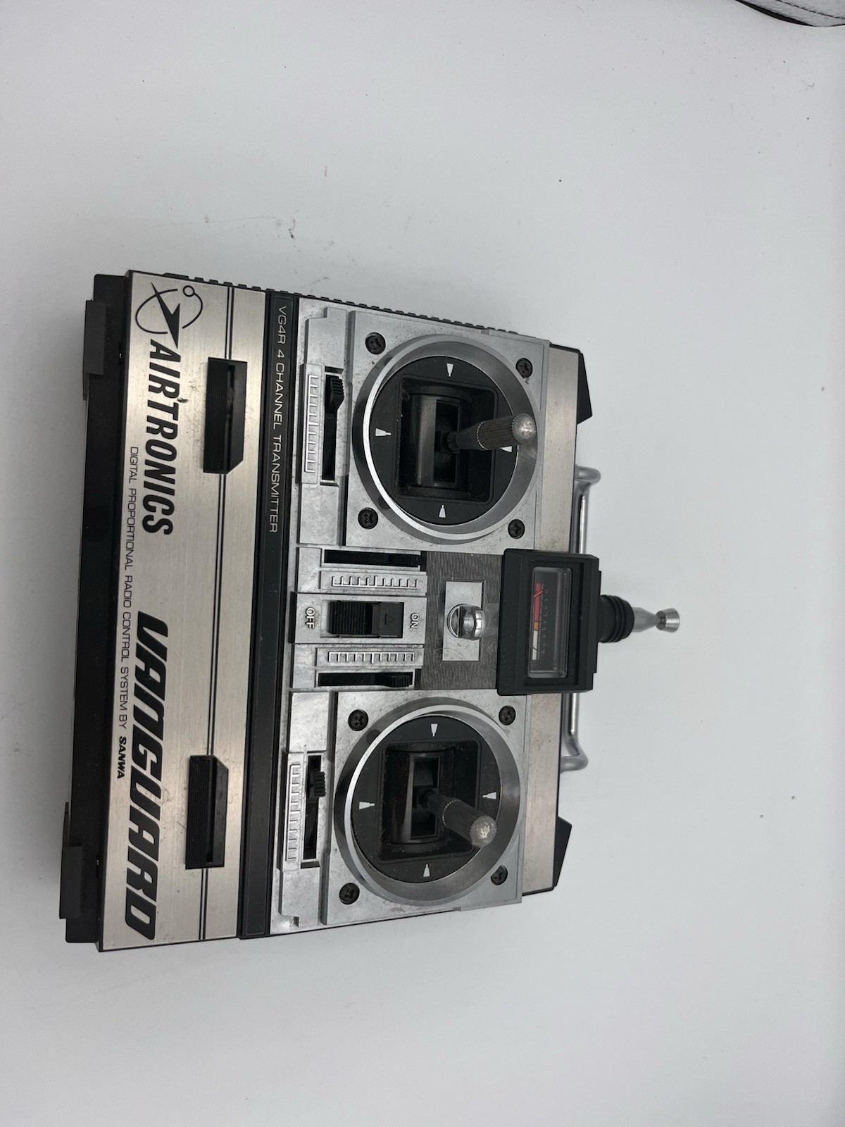 Airtronics Vanguard 4 Channel 72Mhz FM Transmitter RC Controller Untested