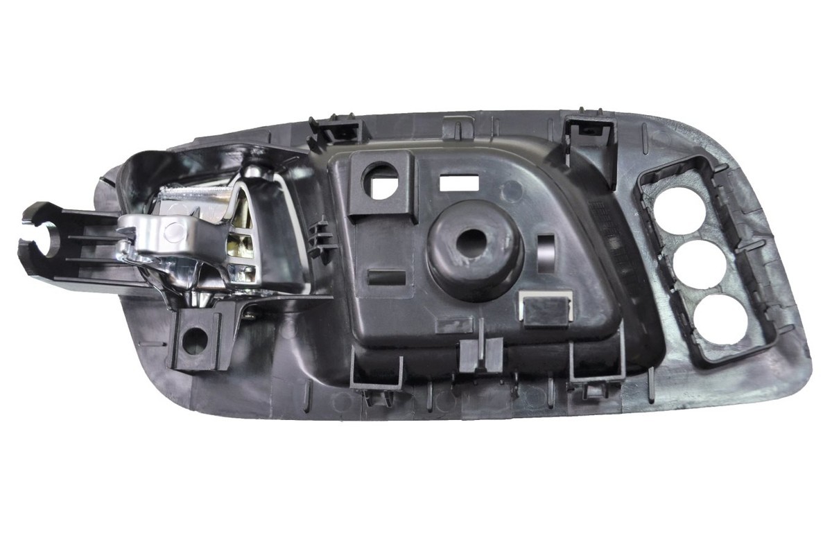 fits 2011 to 2014 Chrysler 300 Interior Door Handle Front Left Silver w Memory