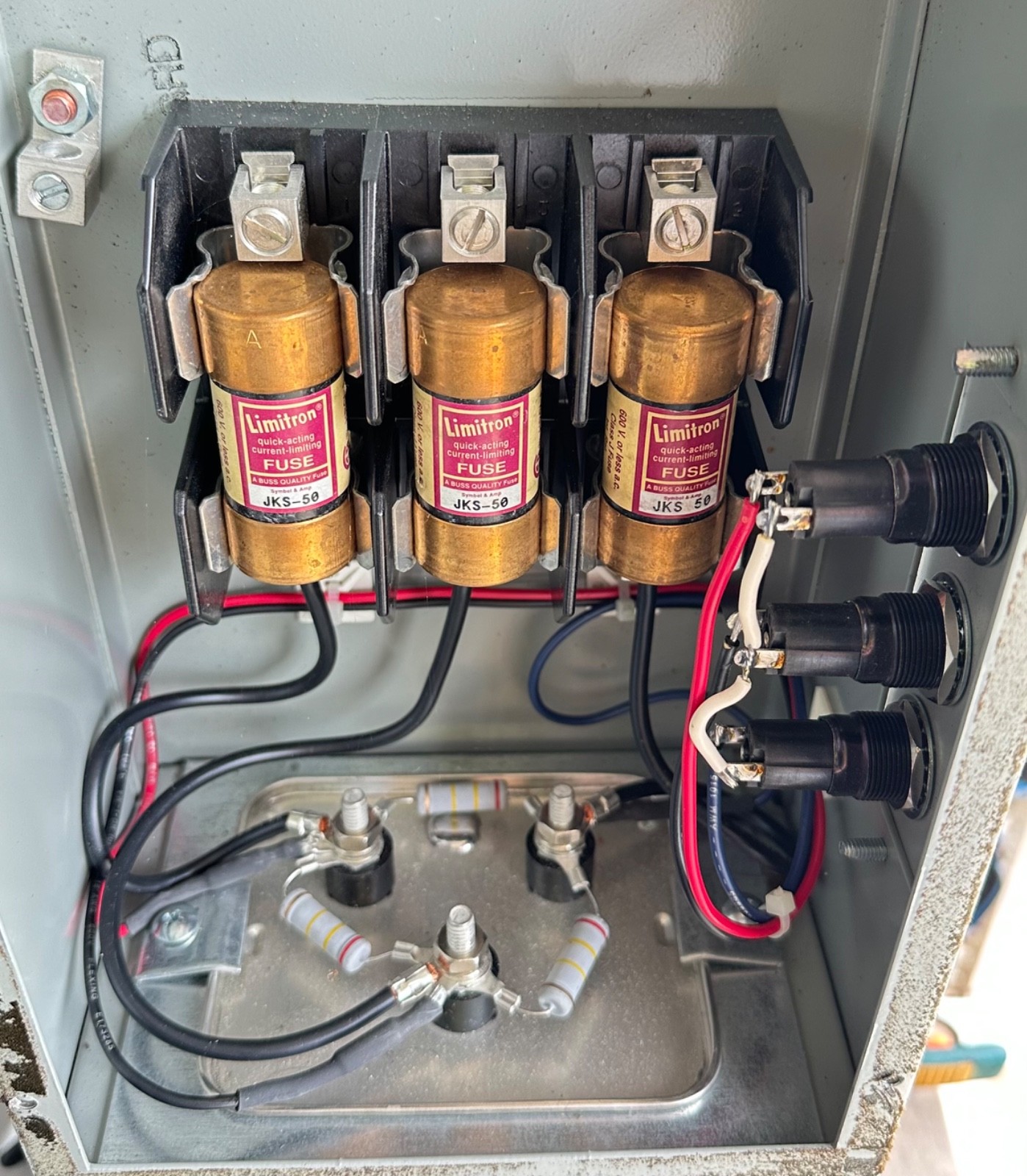 PS Power Survey 480 Volts 3 Phase 20 KVAR Capacitor PS4P20A