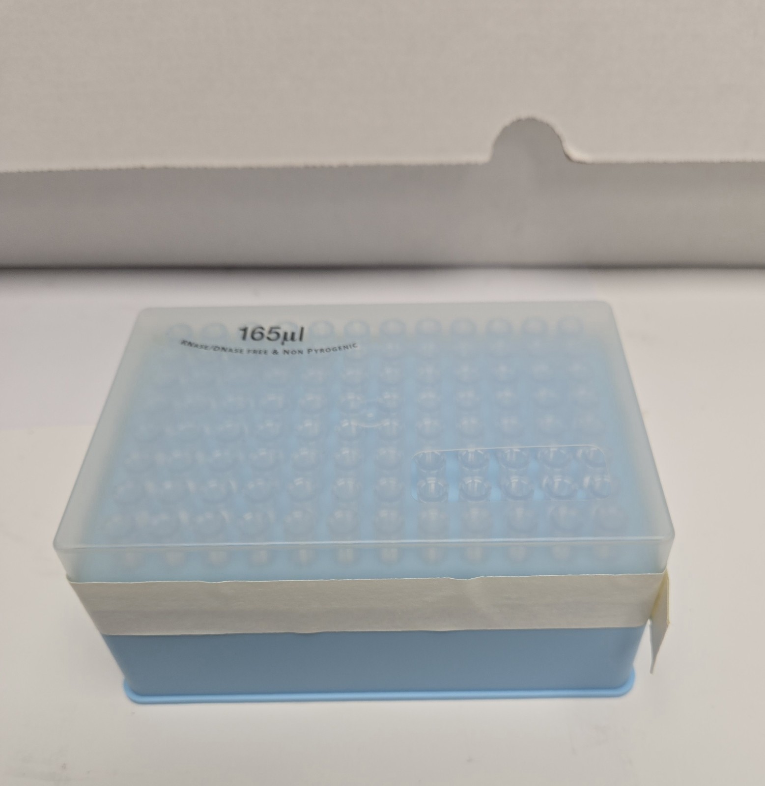 AGILENT ROBOTIC FILTER TIPS165UL. 10 RACKS (960) PCS.