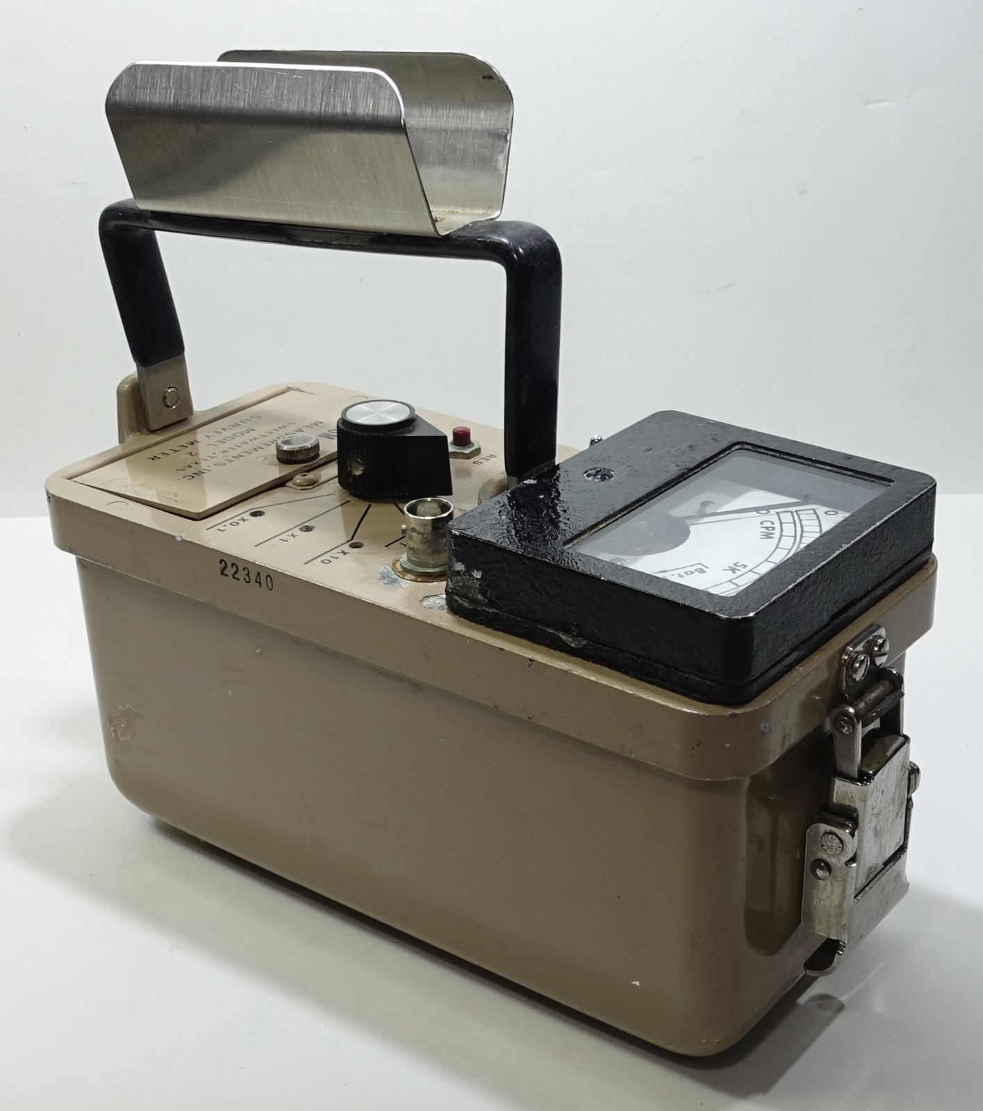Ludlum Measurements Model 2 Geiger Survey Meter; Fully Functional