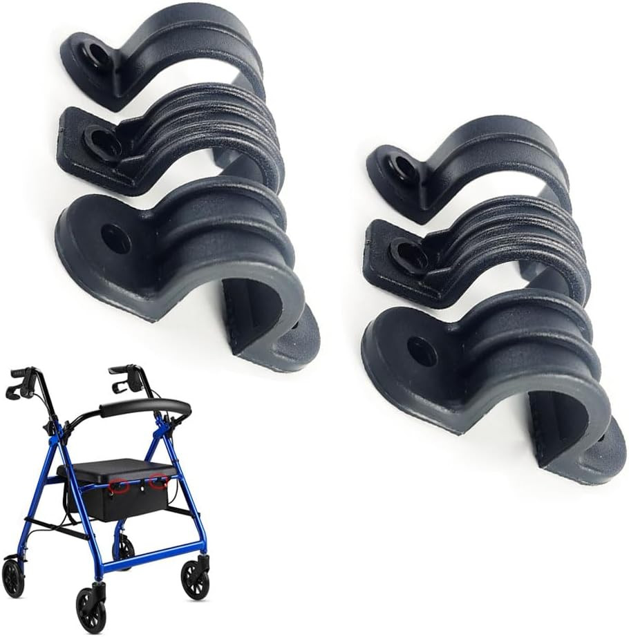 6 Pack Rollator Seat Cushion Bracket Mount Parts Rollator Walker Seat Clamp U Br