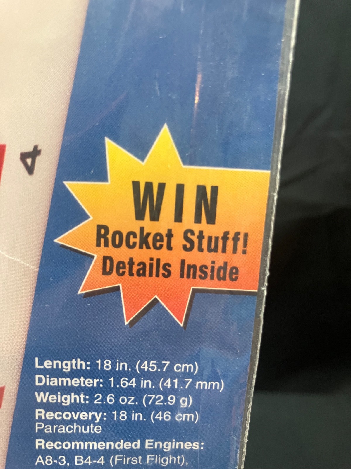Fantastic Estes Menace Flying Model Rocket Kit #1364 -Sealed