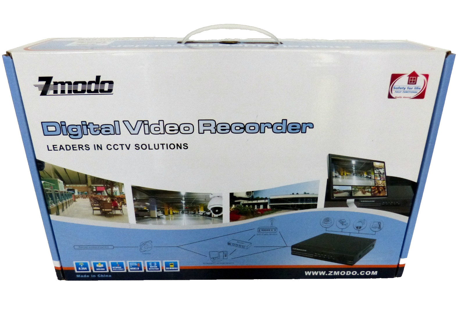 Zmodo Digital Video Recorder DVR-8118HV Standalone DVR H.264 New