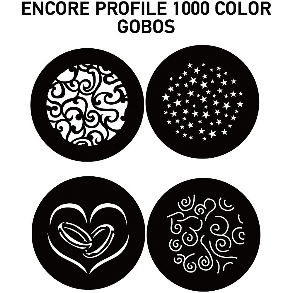 American DJ Encore Profile 1000 Color Ellipsoidal Lighting Effect