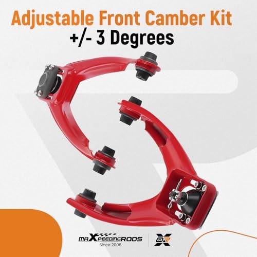 maXpeedingrods Front Upper Control Arms for Honda Civic 1996-2000, Red