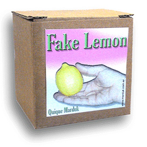 Fake Lemon by Quique Marduk