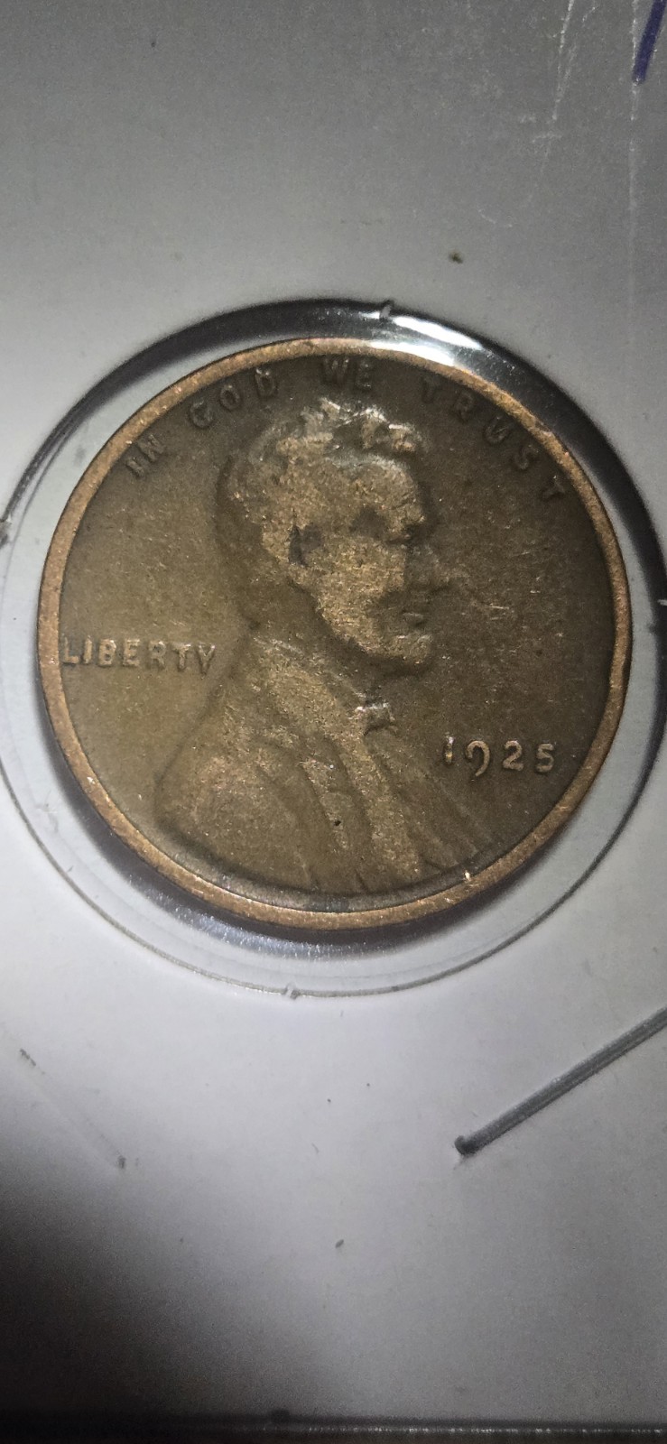 1925 Lincoln Cent With Adjusted Strike!