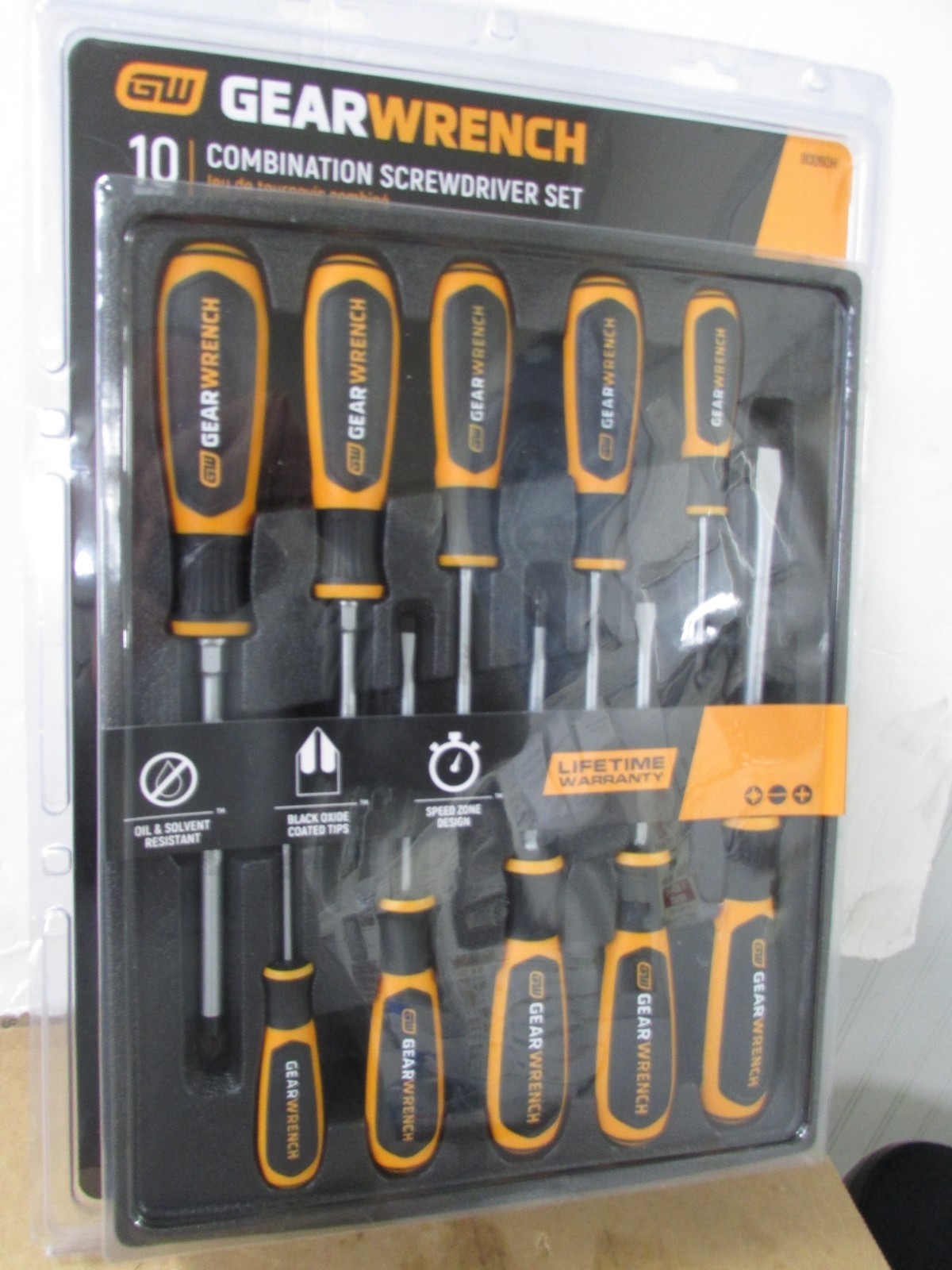 GEARWRENCH Screwdriver Set OAL Dual Material Slotted Pozidriv 80060H 13" *NEW*