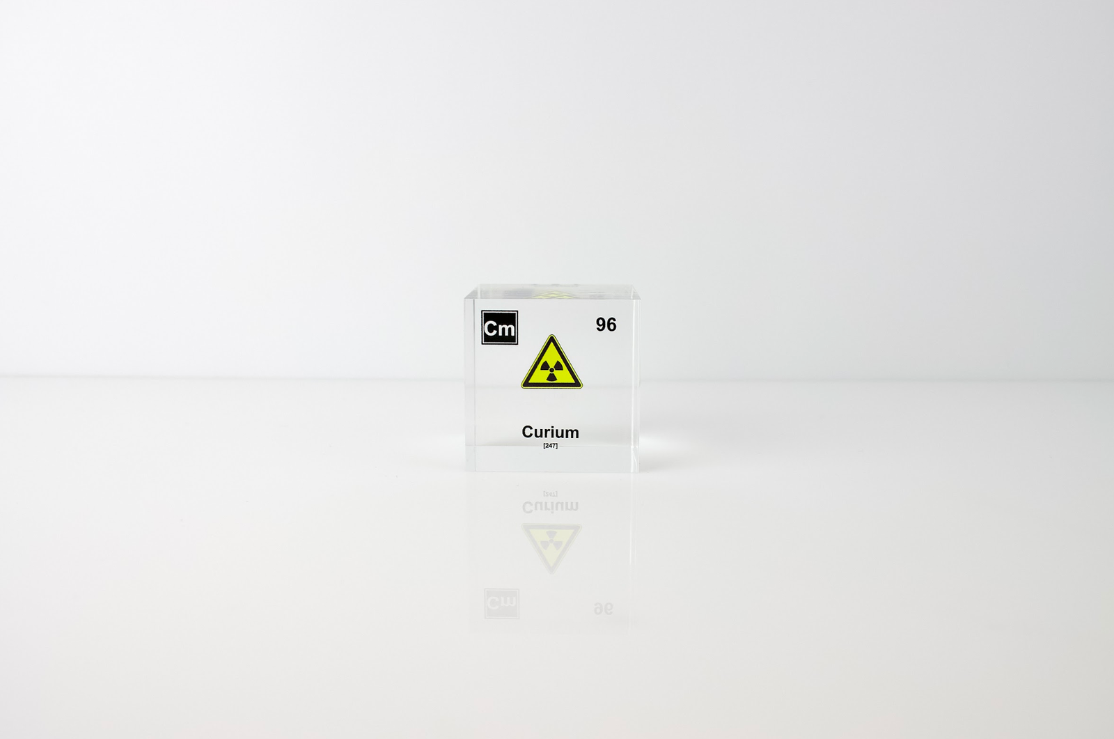 Curium Element Cube