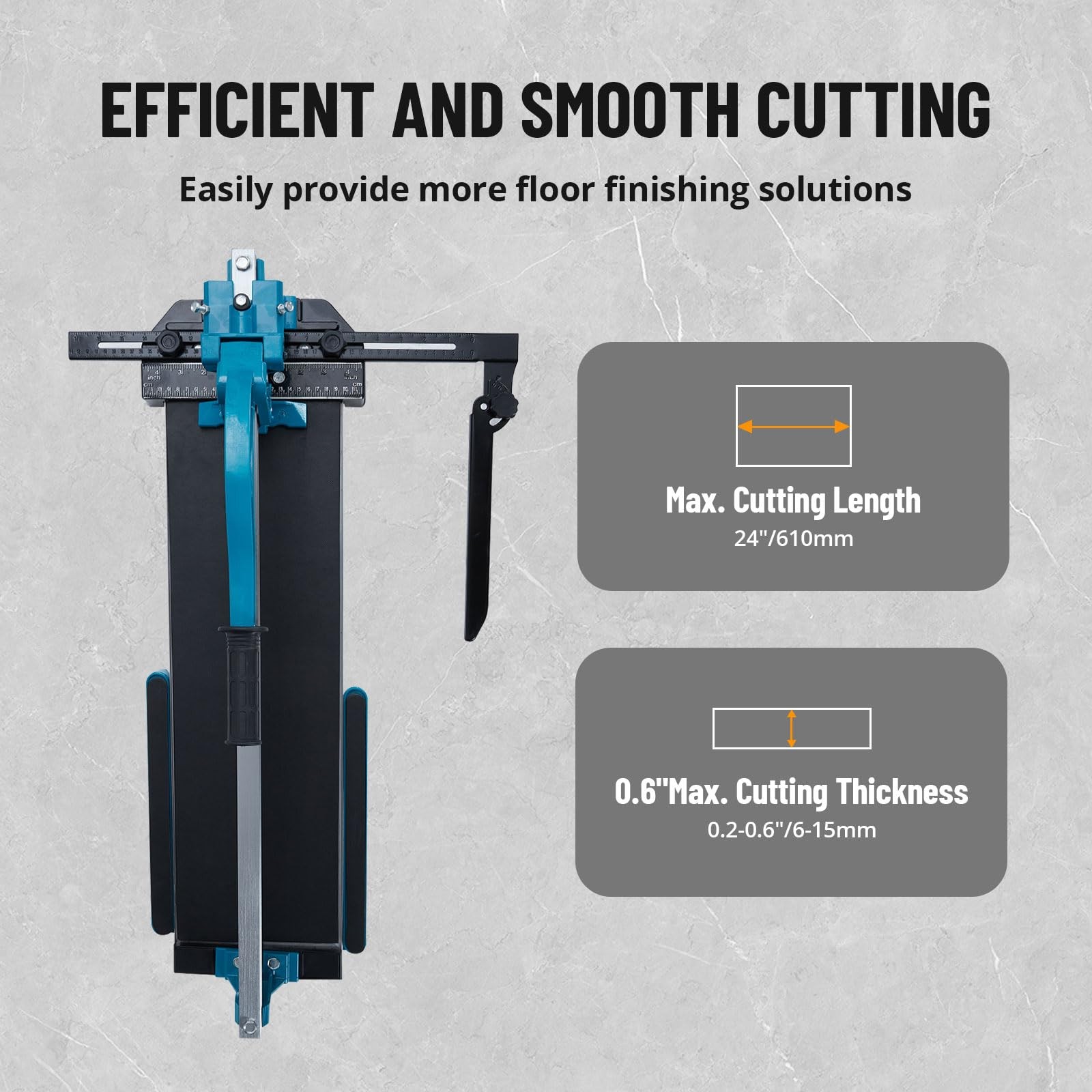 24" Manual Tile Cutter Tool ,Porcelain Ceramic Tile Cutter ,Precise Tile Cutter