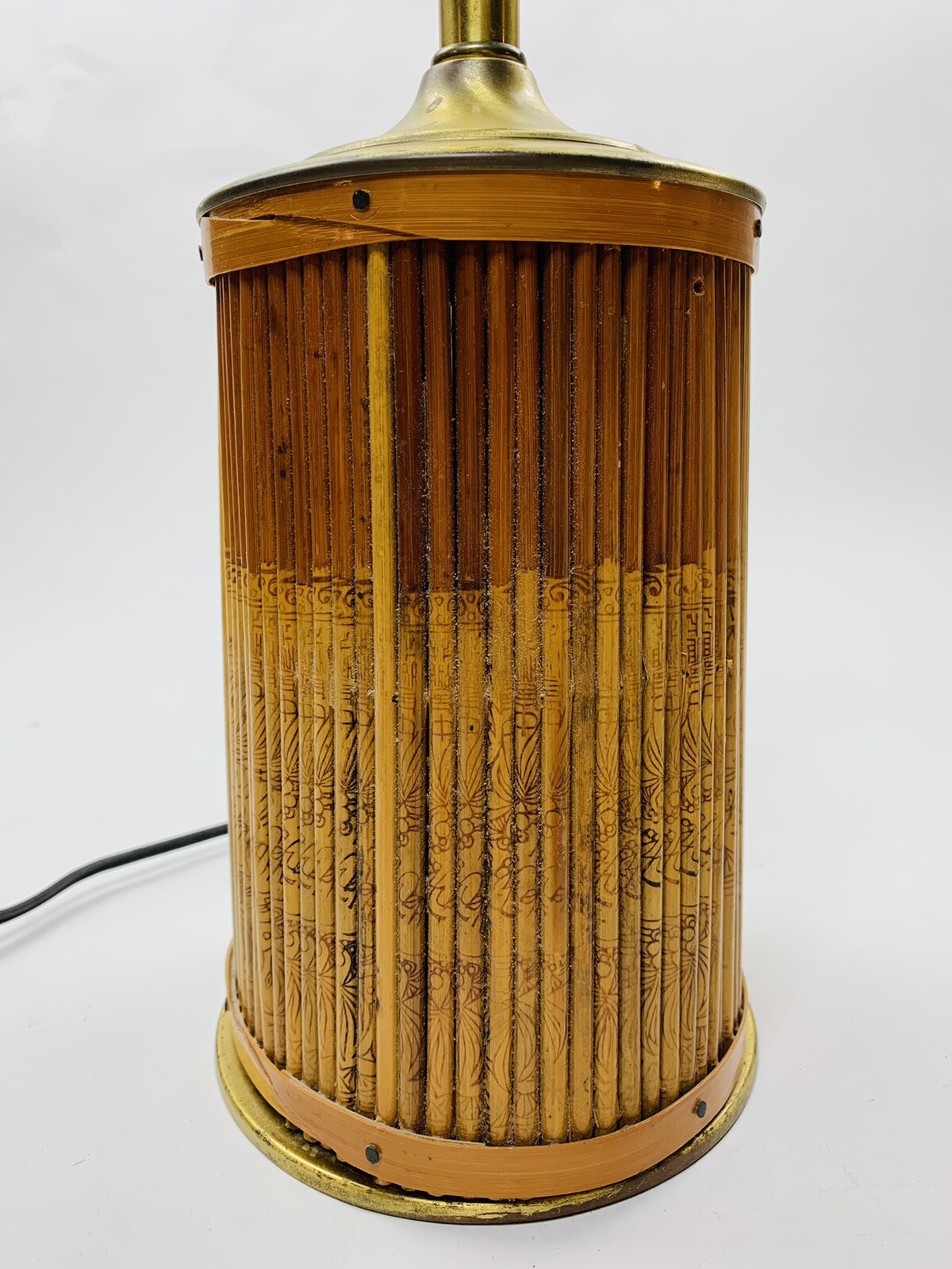 One Of A Kind Handmade Chopstick Lamp (18.5” tall)