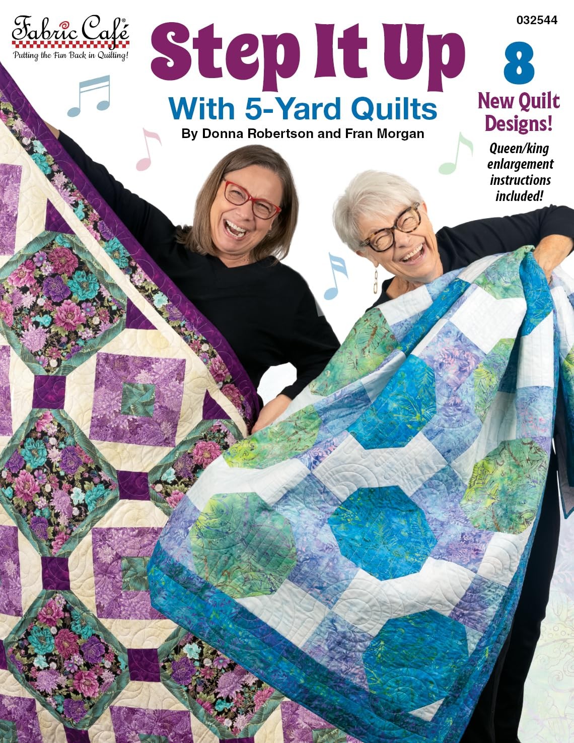 Fabric Café Step It Up with 5-Yard Quilts Book – 8 Dance-Inspired multi