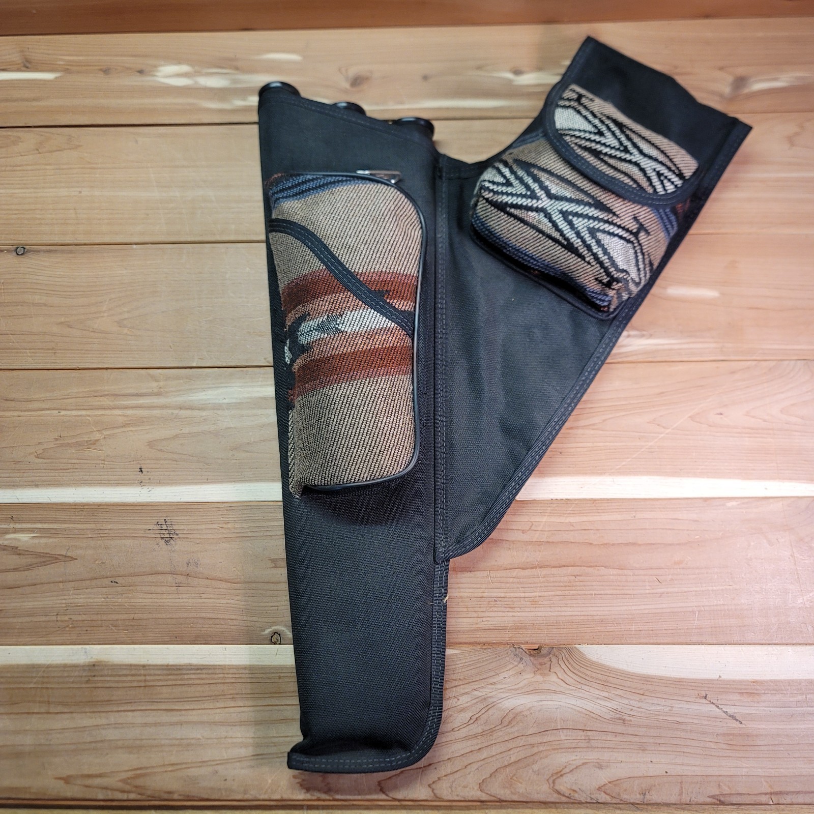 Vintage Neet Archery Target Hip Quiver LH Navajo Bow Hunting USA Made Pockets