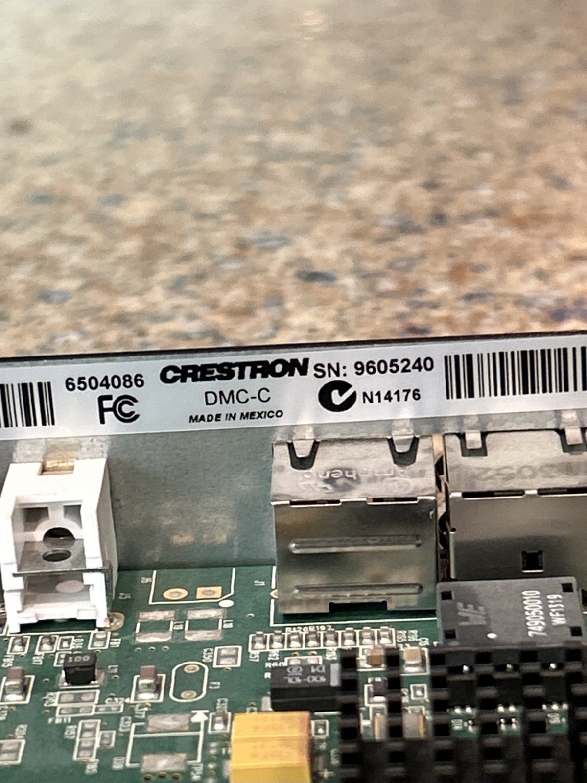 Crestron DMC-C (DM) Input Card for DM® Switchers