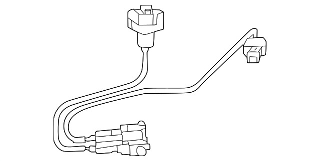 Genuine Nissan Fog Light Wiring Harness 24070-9BU1A