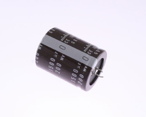 4pcs 1500uF 200V DC Radial Snap In Mount Electrolytic Capacitor LGQ2D152MHSC