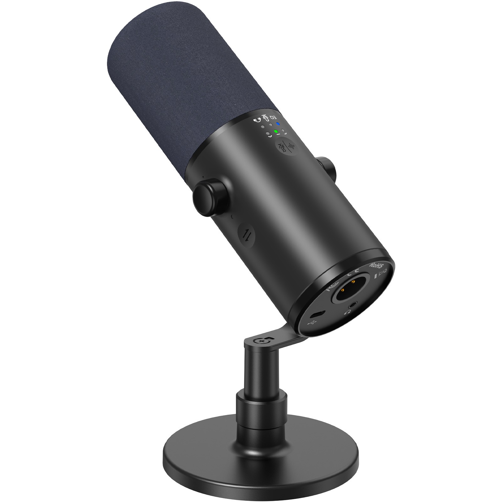 TONOR Dynamic Podcast Microphone for Studio, Cardioid XLR/USB Mic