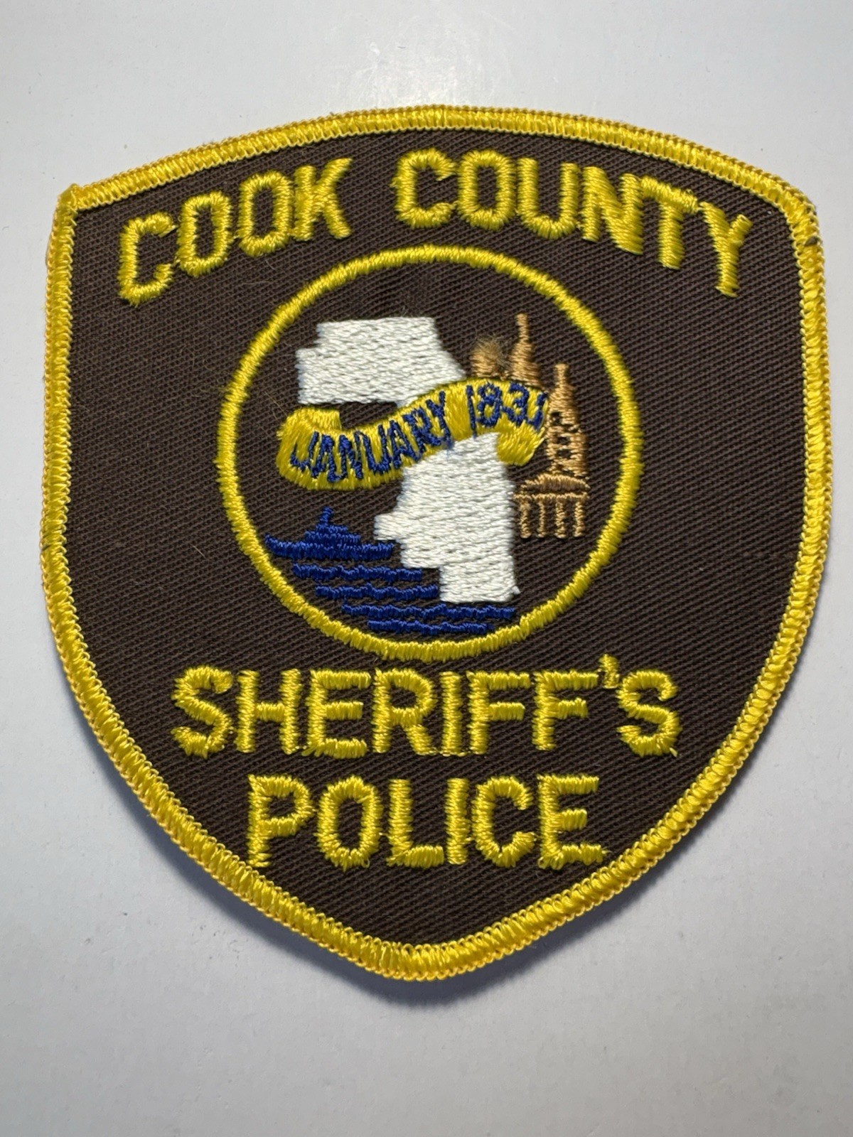 Cook County Illinois Sheriffs Police Patch