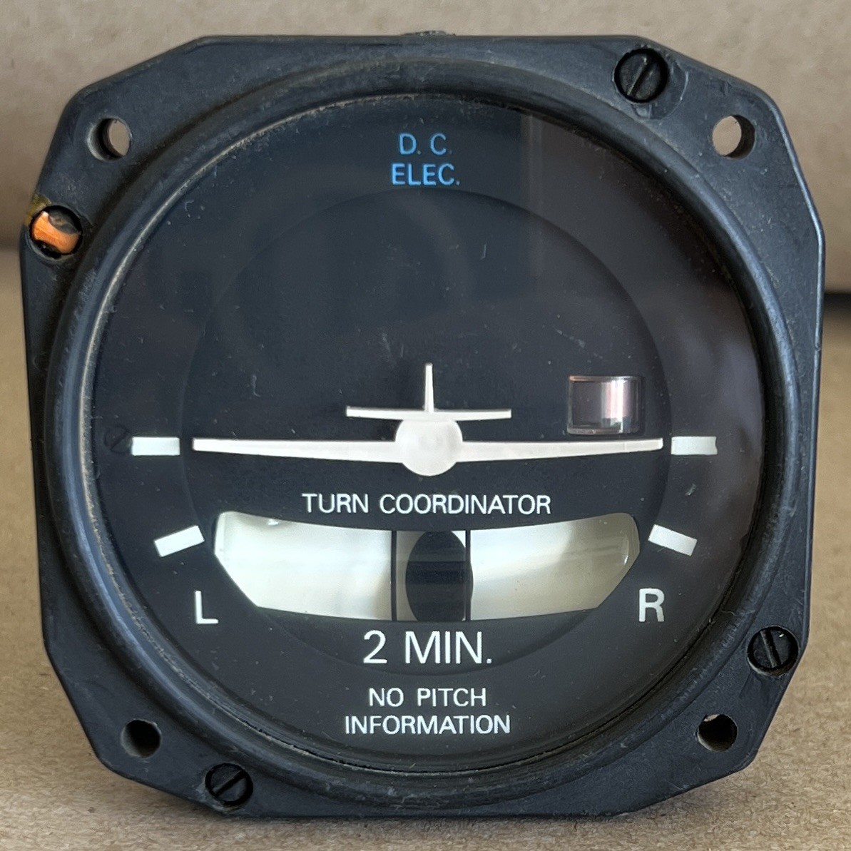 Gyro Turn Coordinator Gauge PN 42320-0028