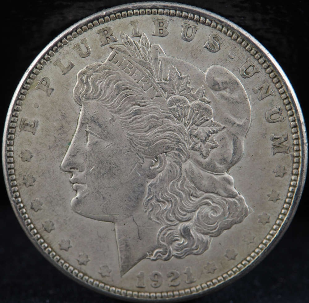 1921 D Morgan Silver Dollar Extra Fine (EF) - SKU 140US
