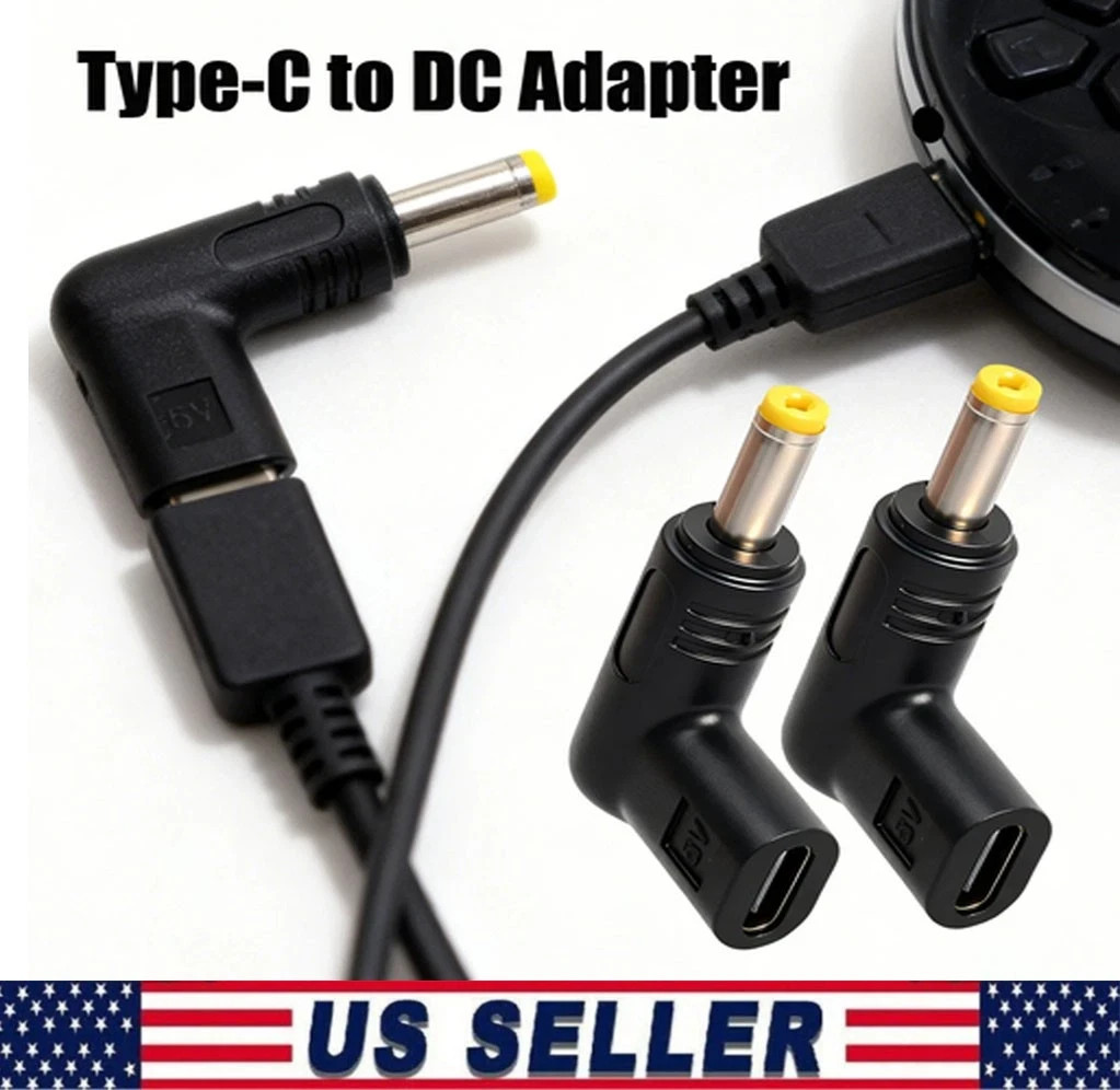 PSP USB-C Charging Adapter for 1000 2000 3000 E1000 Coverts to USB Type-C