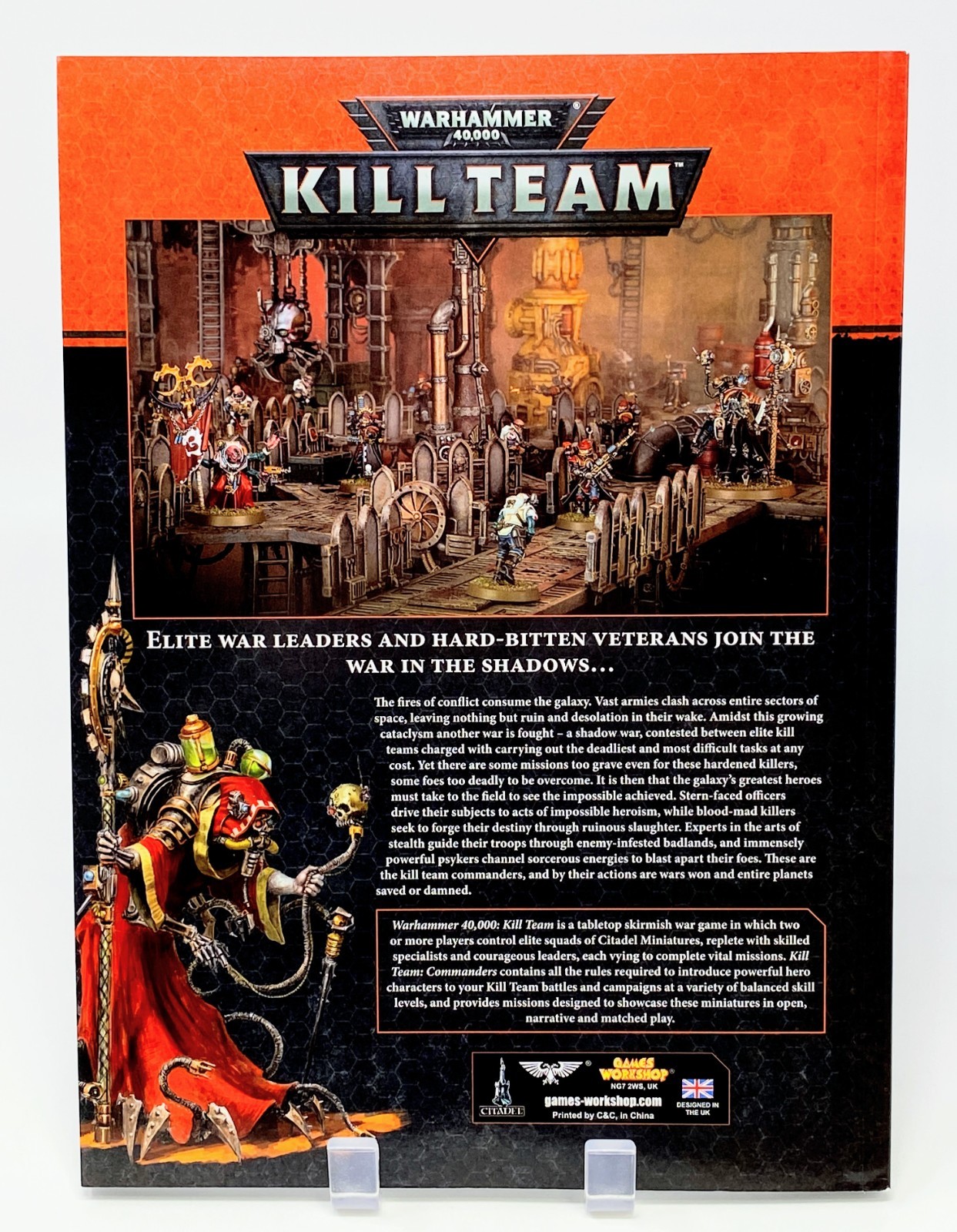 Warhammer 40k: Kill Team - Commanders + Arena Rulebooks VG Condition GW