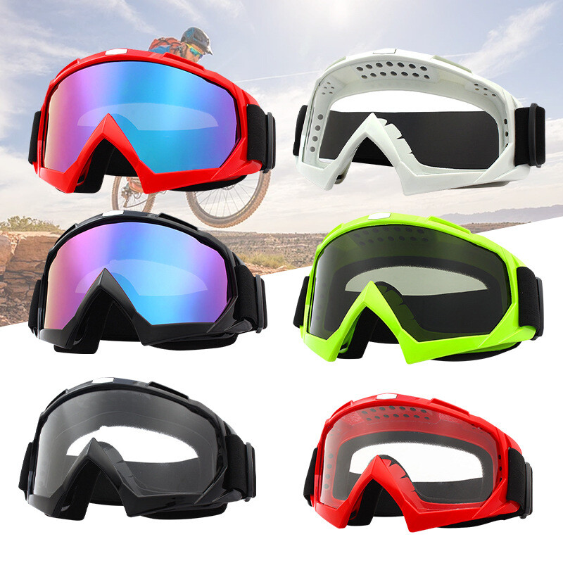 Motorcycle Goggles Motocross MX Glasses Outdoor Off Road ATV UTV Anti-UV Eyewear