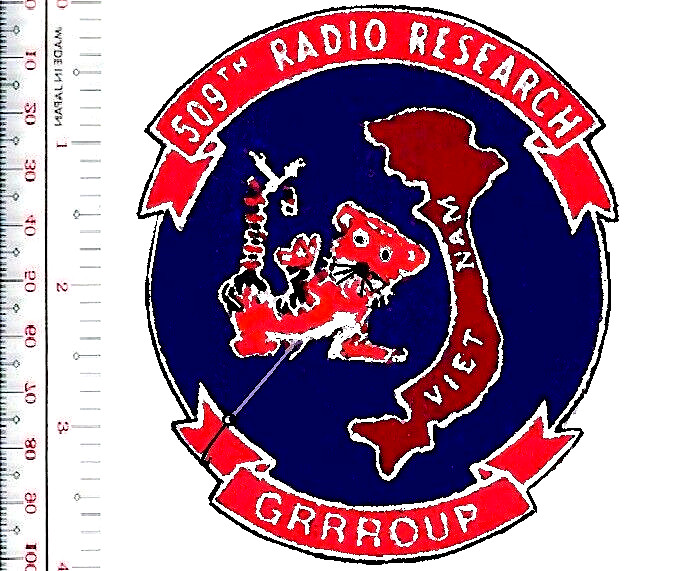 ASA US Army Vietnam 509th Radio Research Group Tan Son Nhut Air Base NO TARIFF