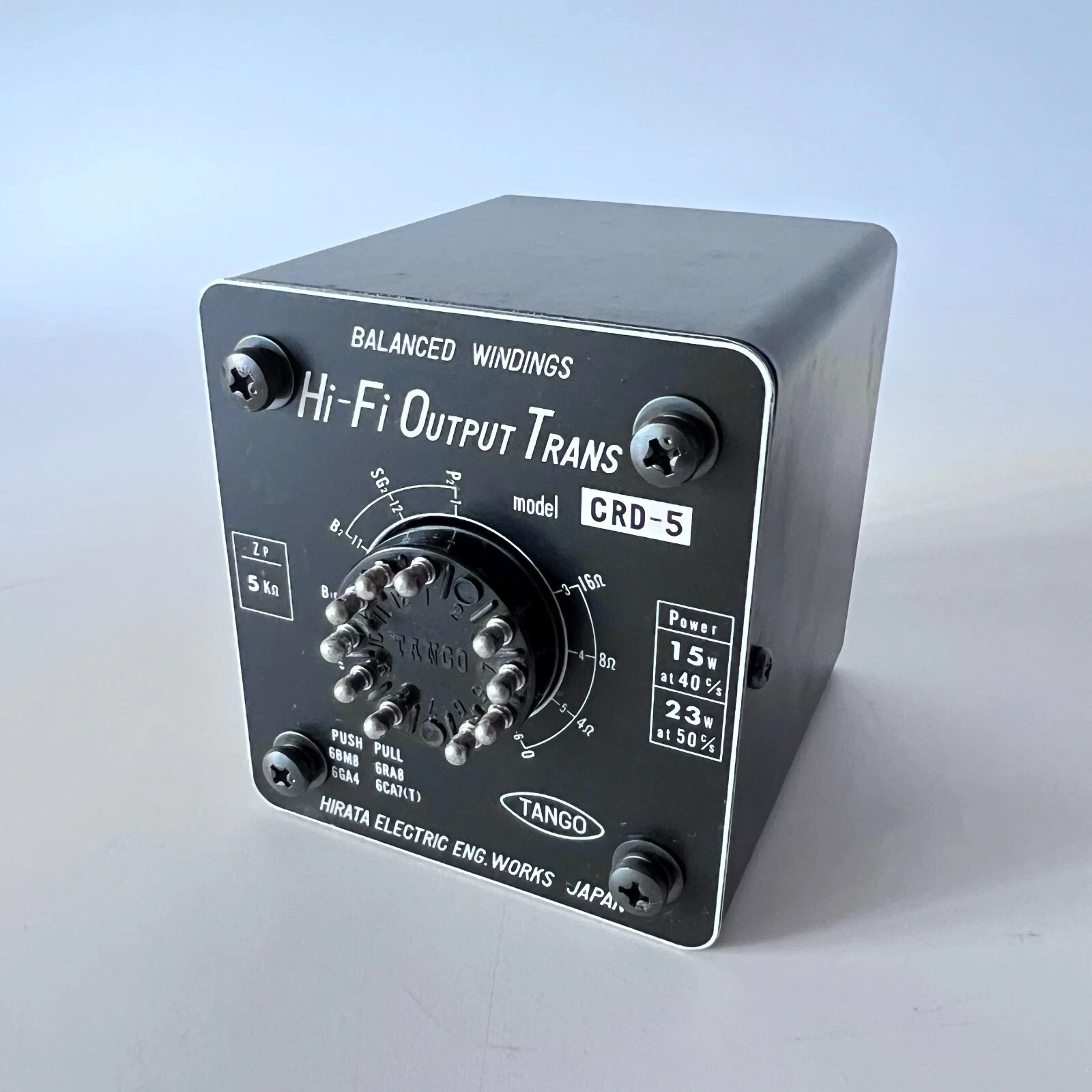 TANGO CRD-5 Hi-Fi Push Pull Output Transformer 5KΩ Balanced Windings Box Set New