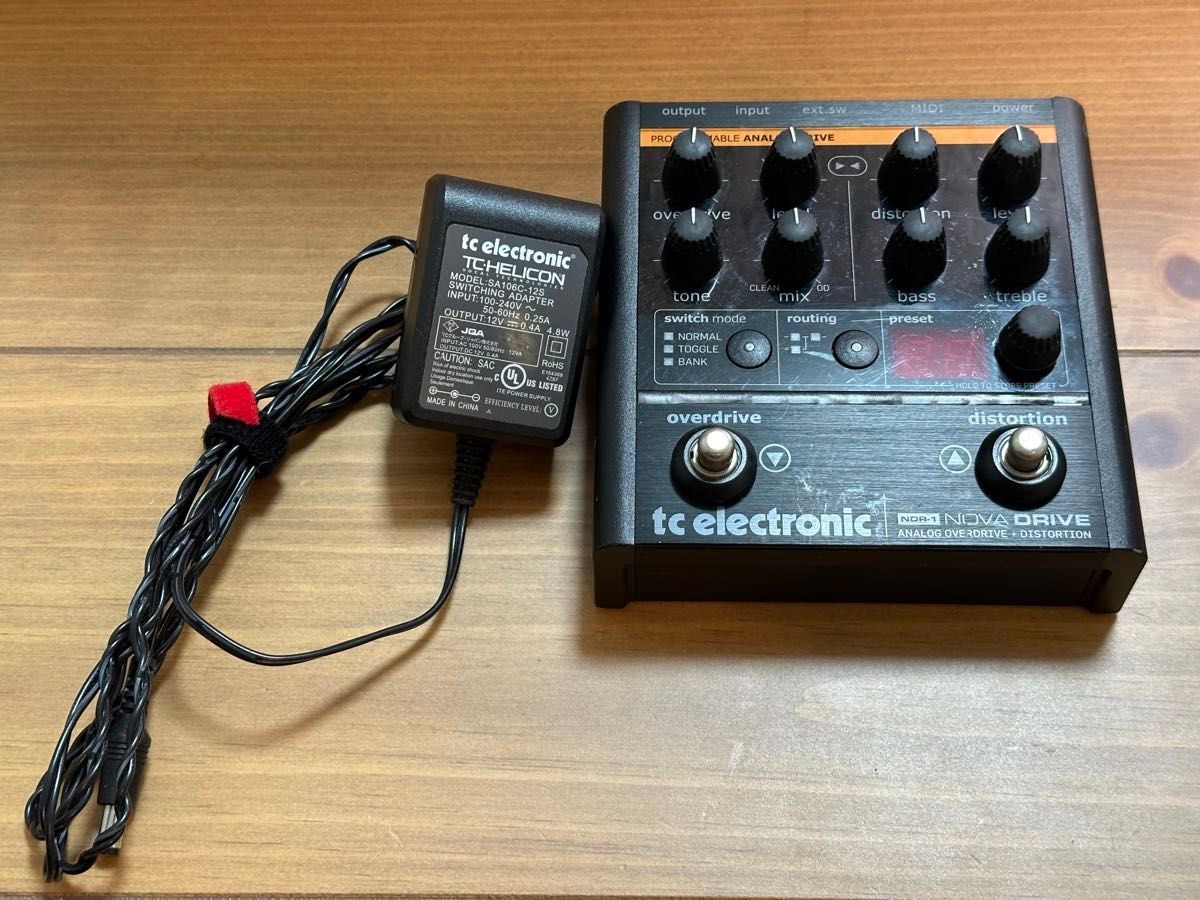 TC Electronic NDR-1 Nova Drive Guitar Effect Pedal