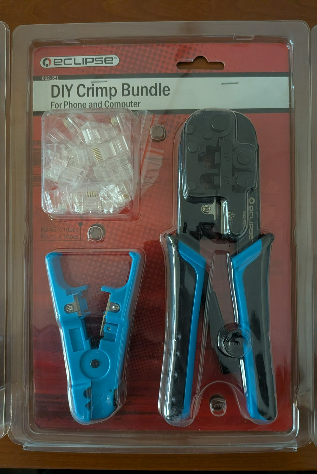 Eclipse DIY Crimp Bundle for Phone and Computer 902-351, Modular Crimping Tool