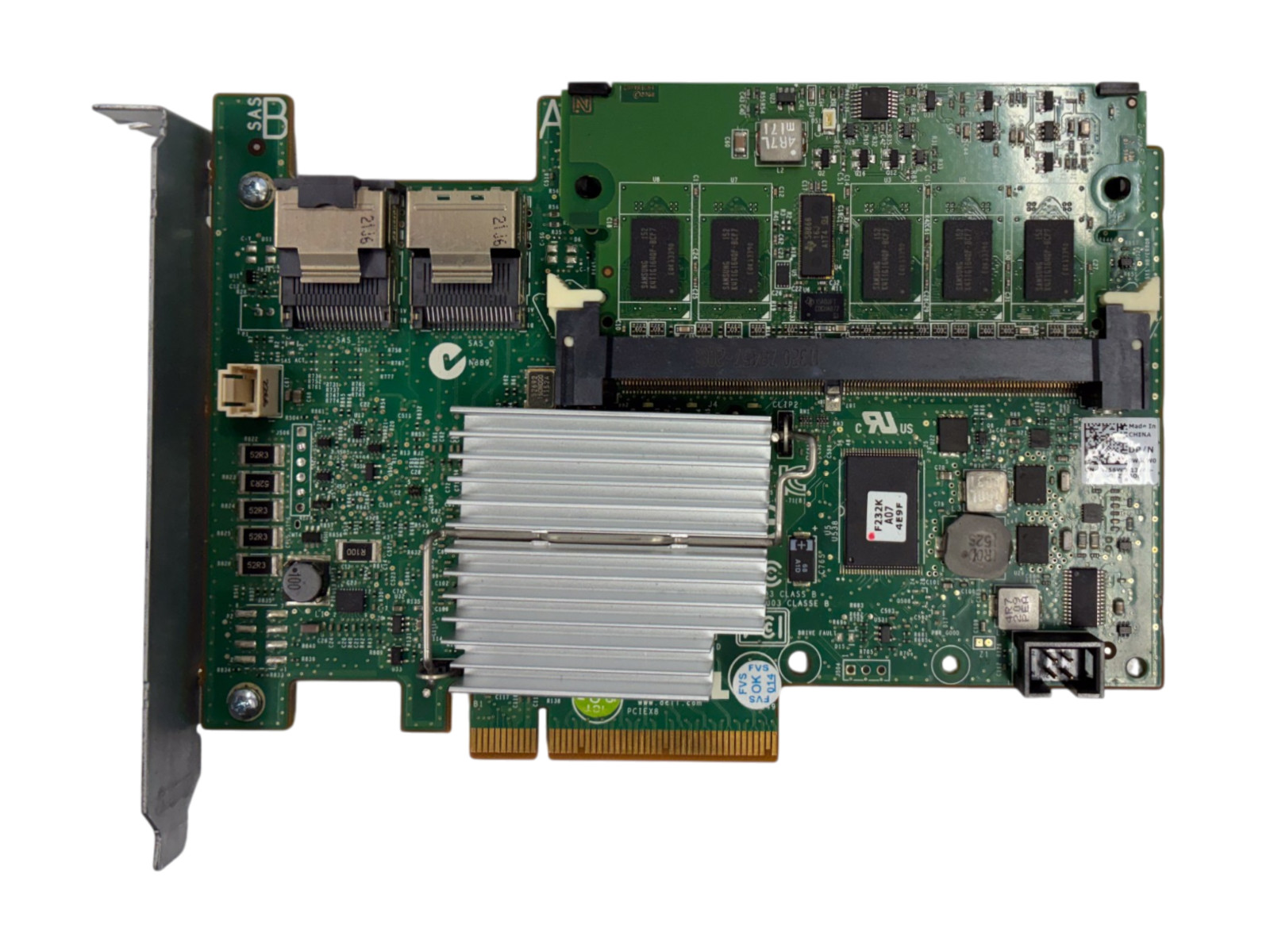 Dell PowerEdge PERC H700 SAS RAID Controller Card 512MB W56W0 OEM Full Height