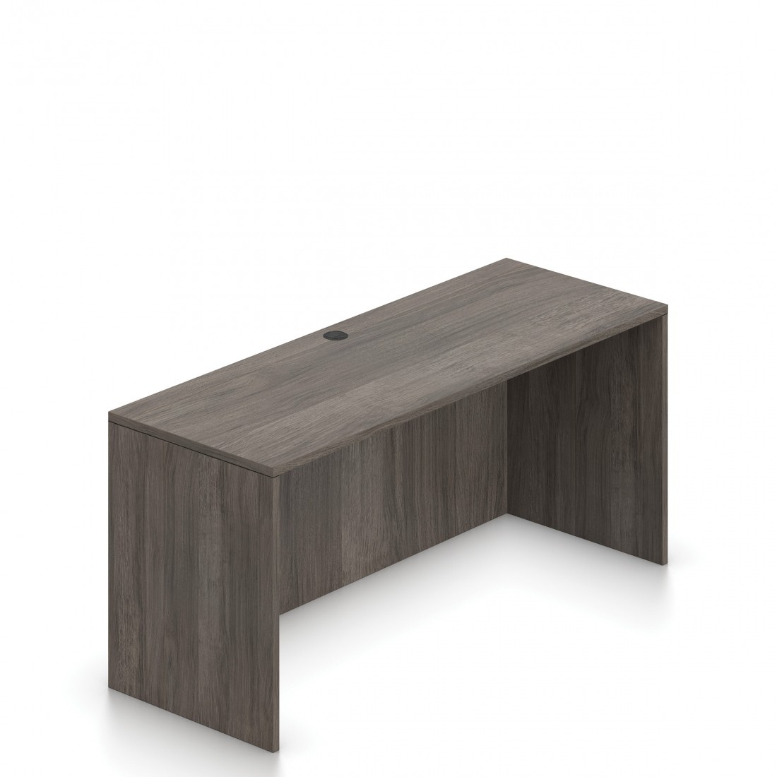Offices To Go OTG No Pedestal Credenza Shell 24"d x 66"w Artisian Grey Finish