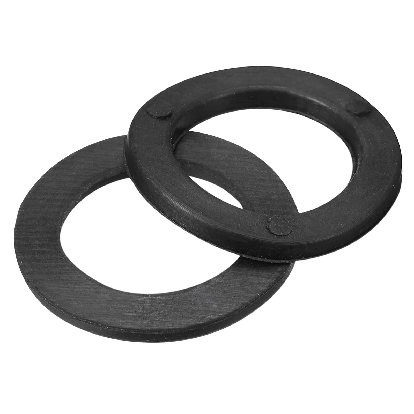 uxcell Dumbbell Washer, 5Pcs 25mm x 35mm x 3mm Flat 35 millimeters, Black
