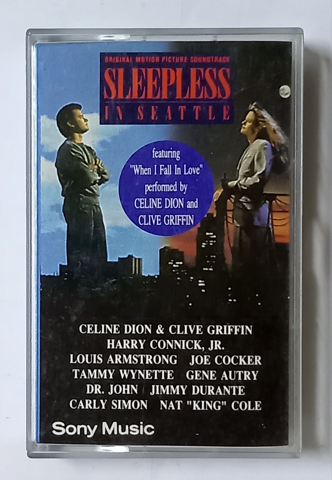 Sleepless in Seattle OST Celine Dion Tammy Wynette Rare Malaysia Cassette Tape