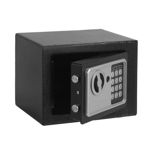 New Small Black Digital Electronic Safe Box Keypad Lock Home Office Hotel Gun