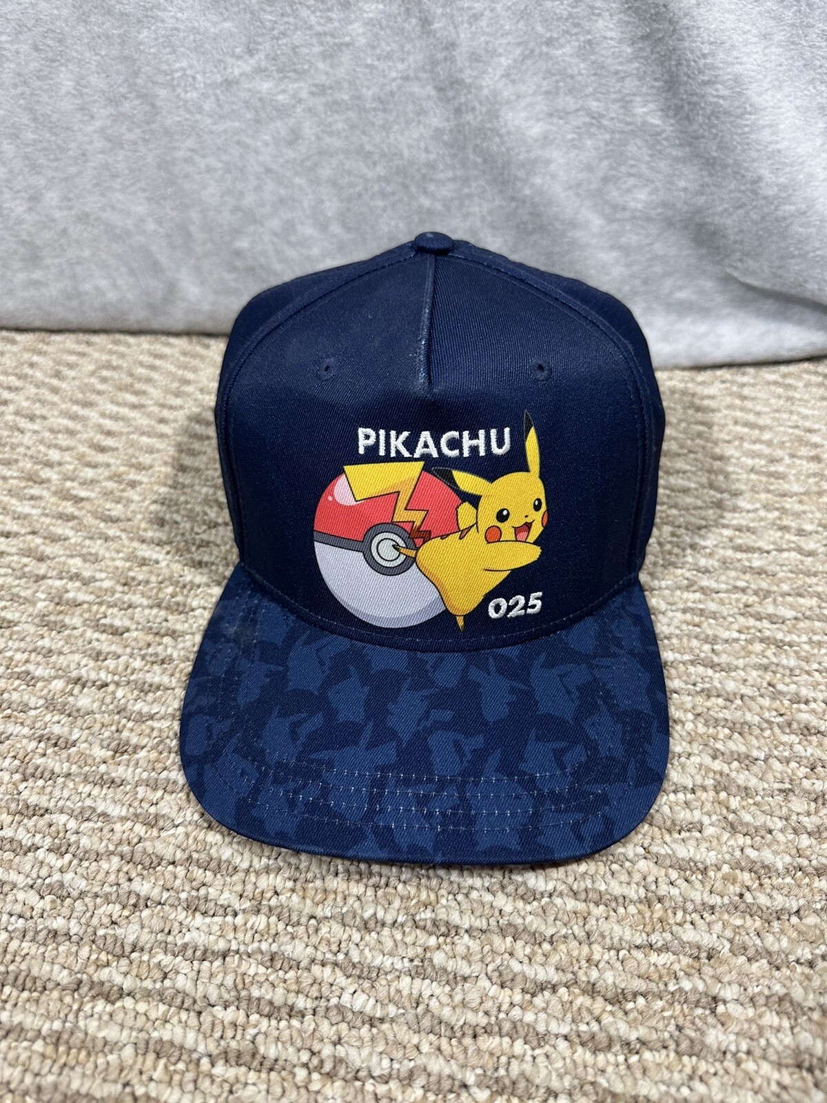 Pokemon Pikachu 025 BallCap Hat Adjustable Snapback Youth/Teens 2021