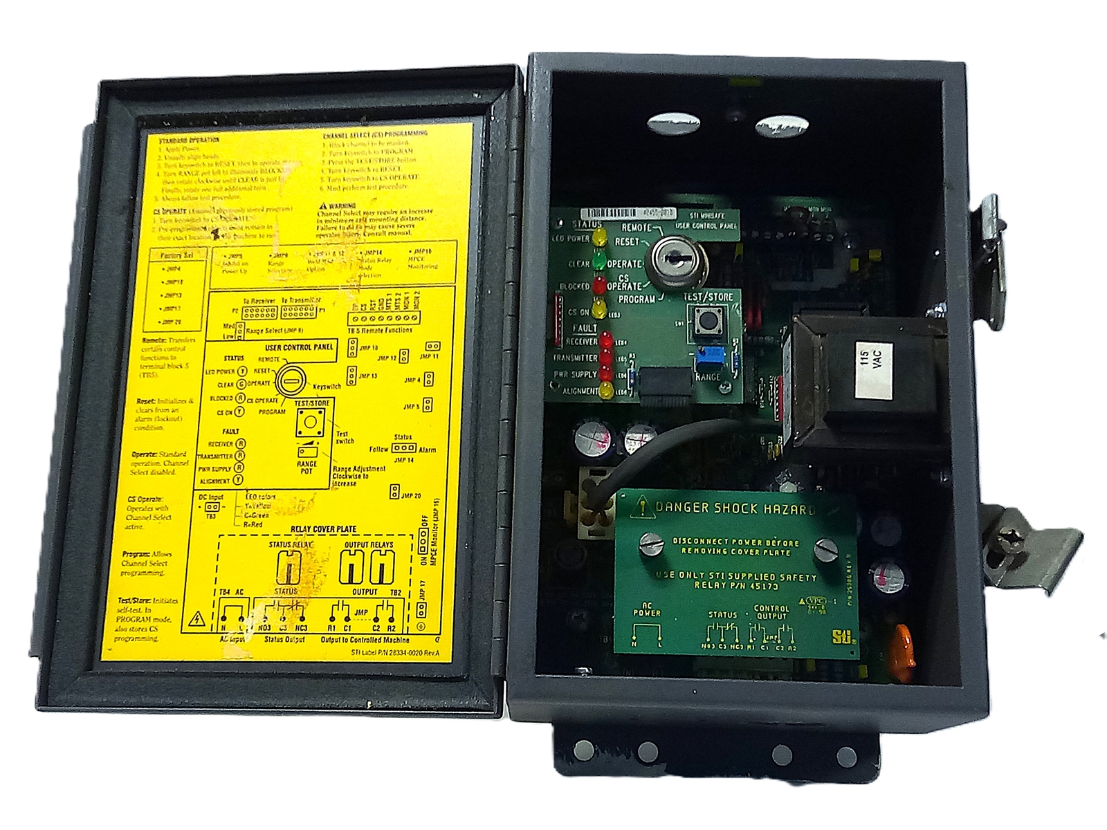 Omron STI 4300B-2 MiniSafe FlexSafe Light Curtain Controller