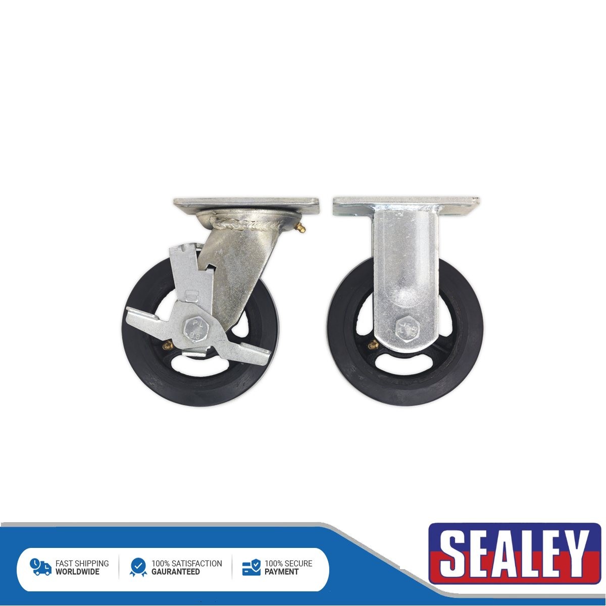 Sealey Castor Wheel Kit for SSB06 SSB07 & STV01 STVWK