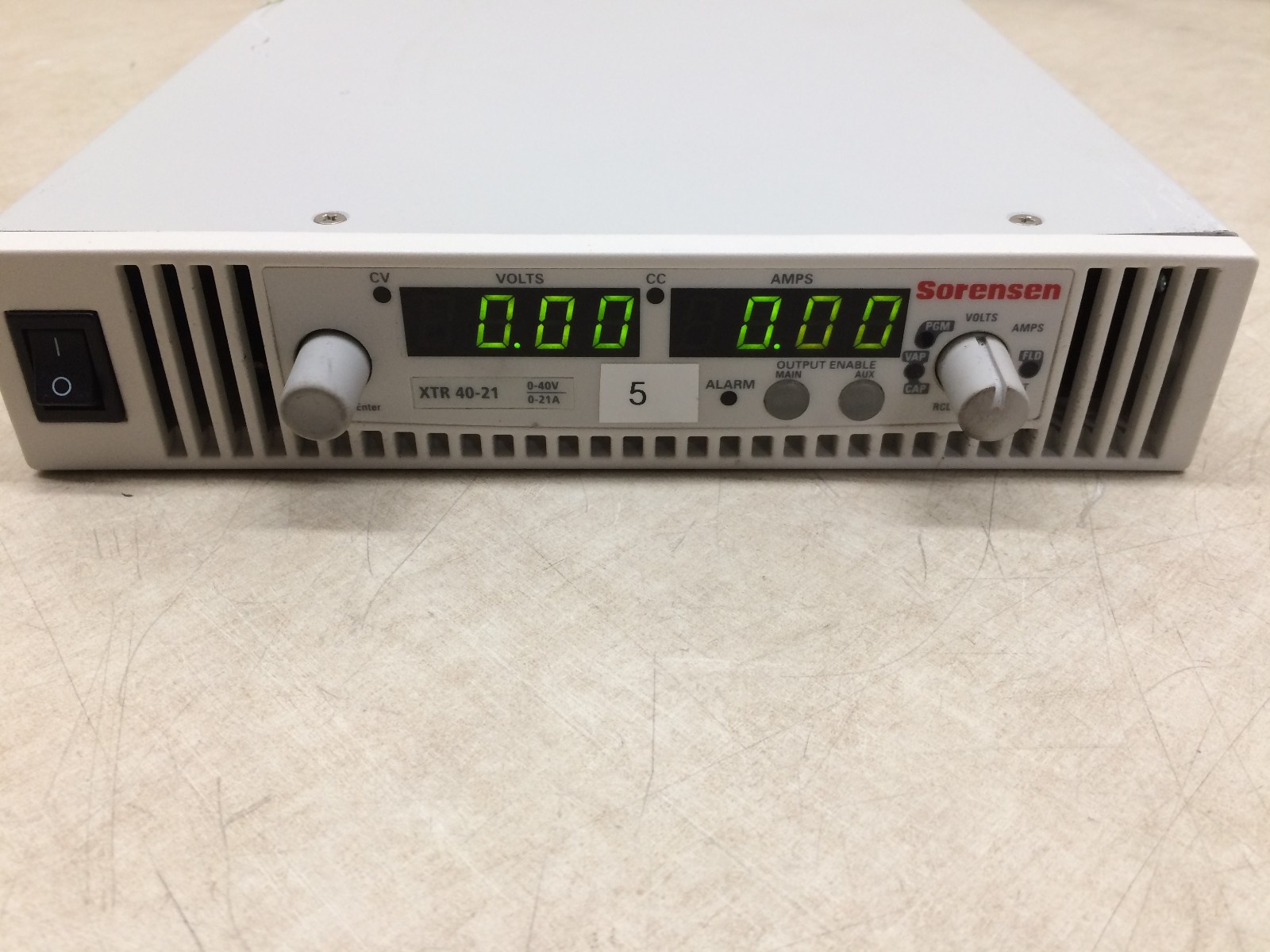 Sorensen XTR 40-21 40v 21A Variable Programmable DC Power Supply 840w