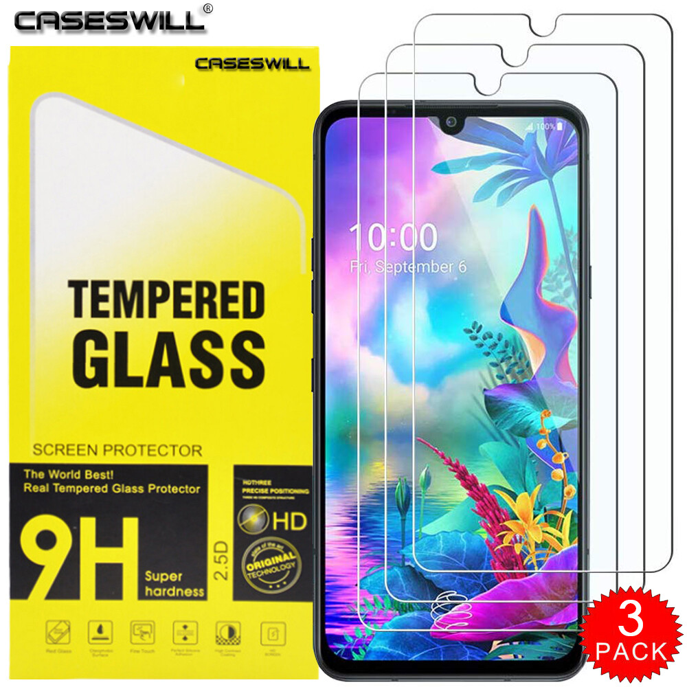 For LG V60 ThinQ 5G UW Caseswill HD-Clear Tempered Glass Film Screen Protector