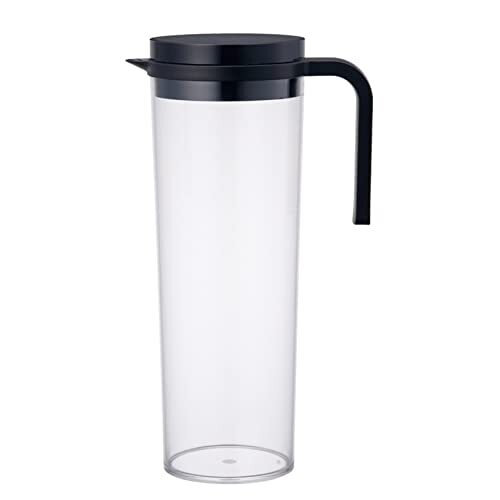 Kinto Plug Water Jug  1.2 Liter Carafe for Juices  Infused Teas  Cocktails  Cold