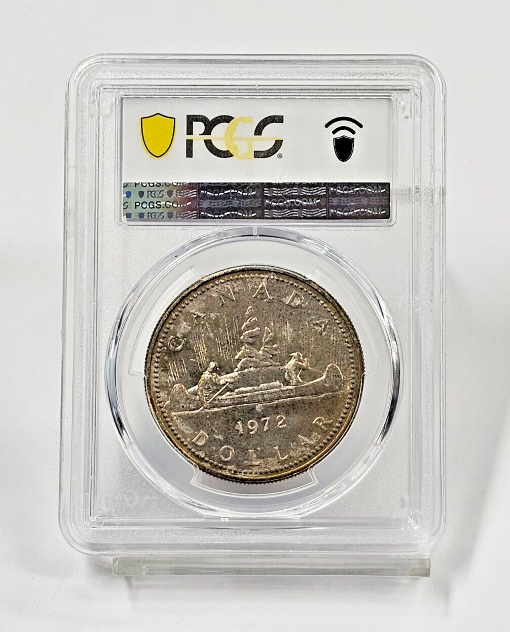 1972 Canada S$1 Voyager Ag Coin PCGS SP67