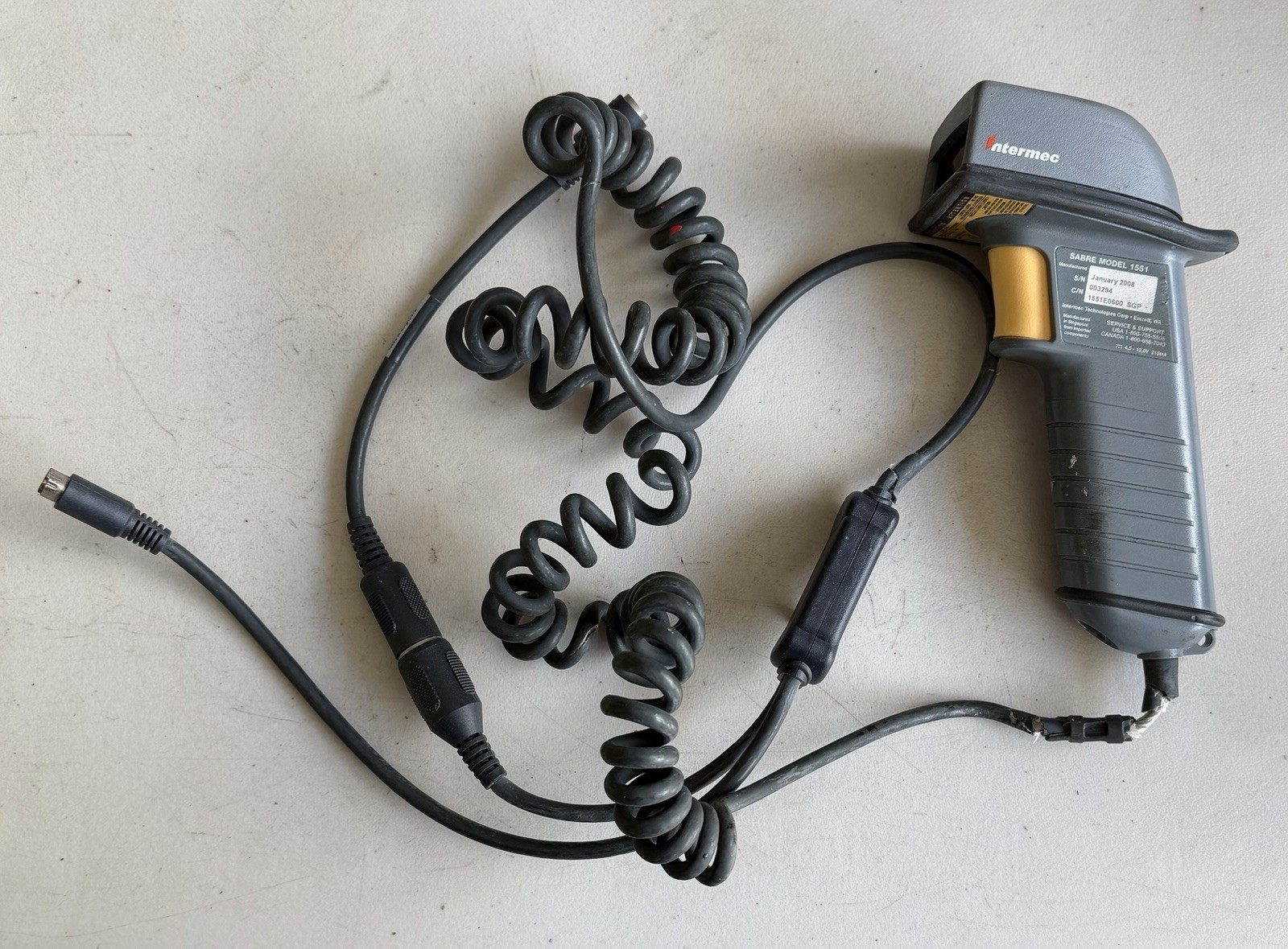 Intermec Technologies Handscanner 1551E0600 Barcode Scanner Sgp Sabre Model 1551