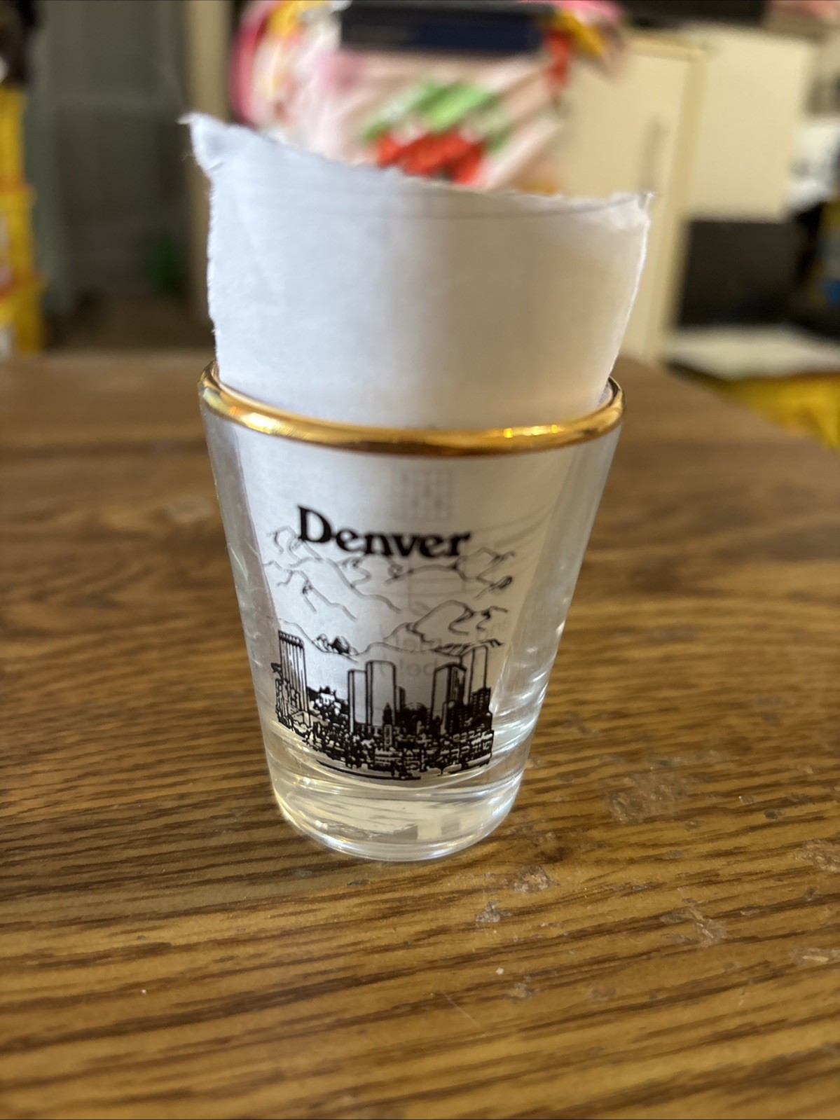 Denver Colorado Souvenir Shot Glass