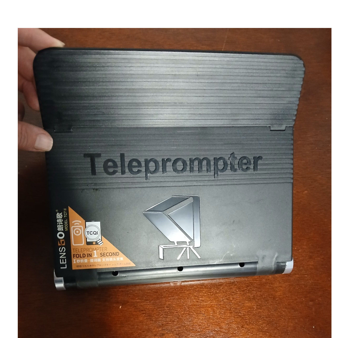 LENSGO TC7 II Teleprompter Fold-in 1 Second Fast Folding