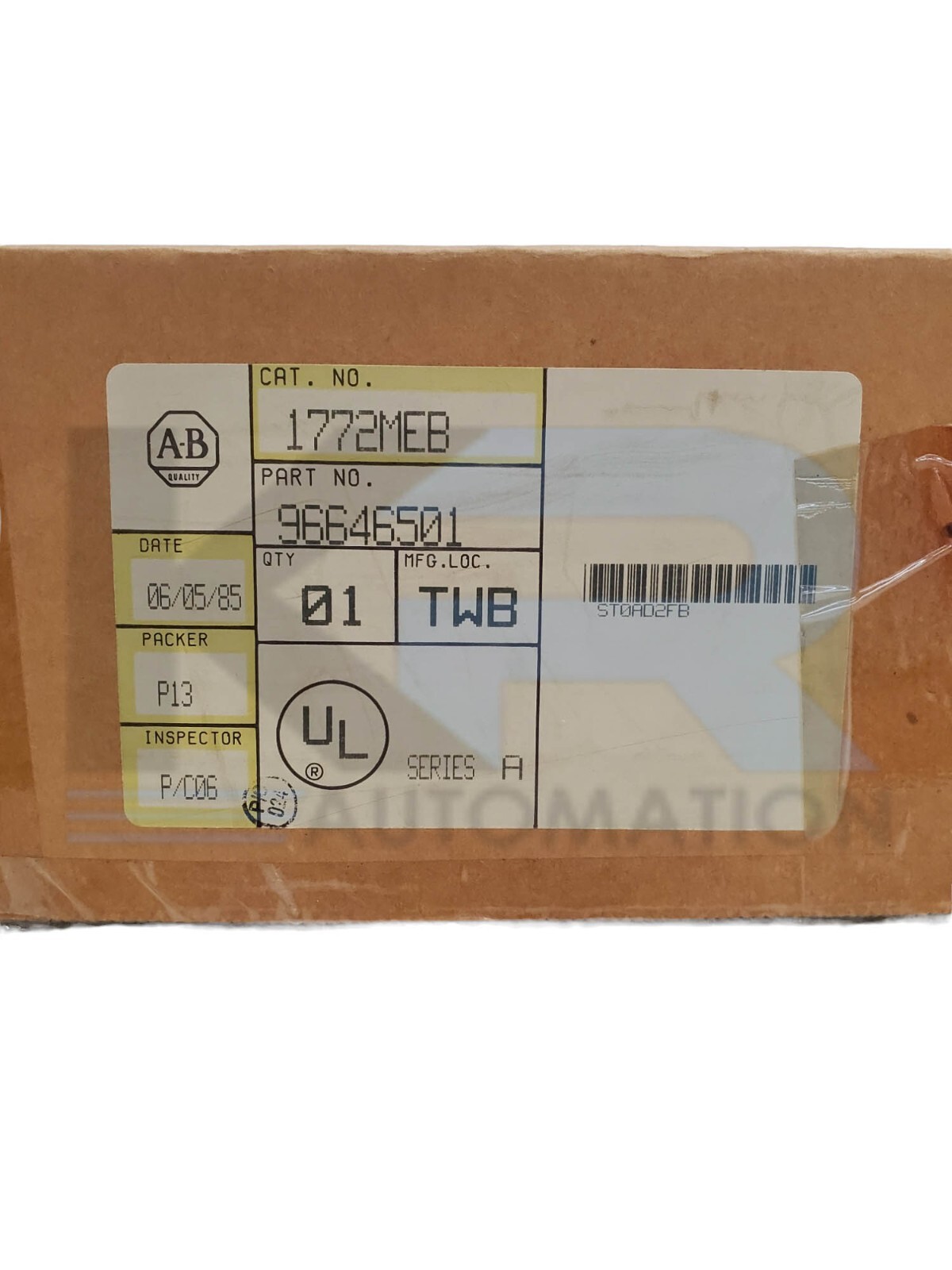 NEW Allen Bradley 1772-MEB /A RAM Memory Module W/ Battery Backup