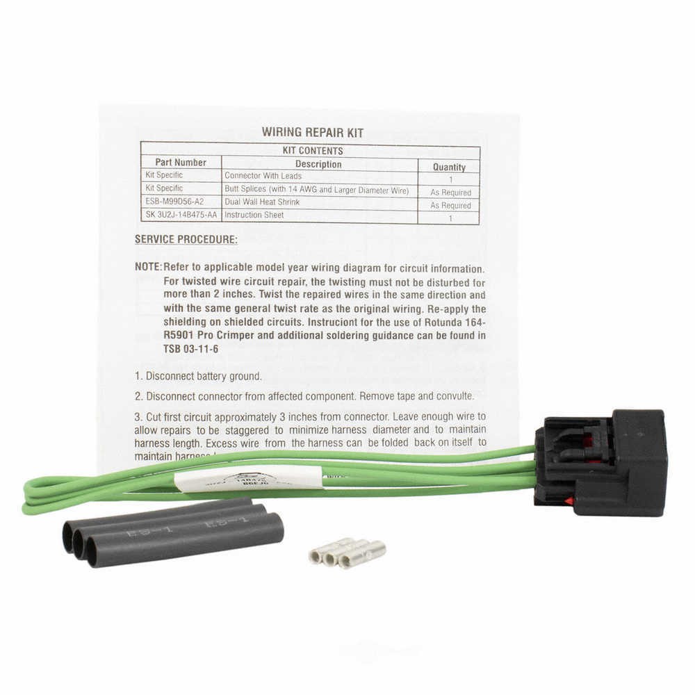 Man Absolute Press Sensor Connector  Motorcraft  WPT1543