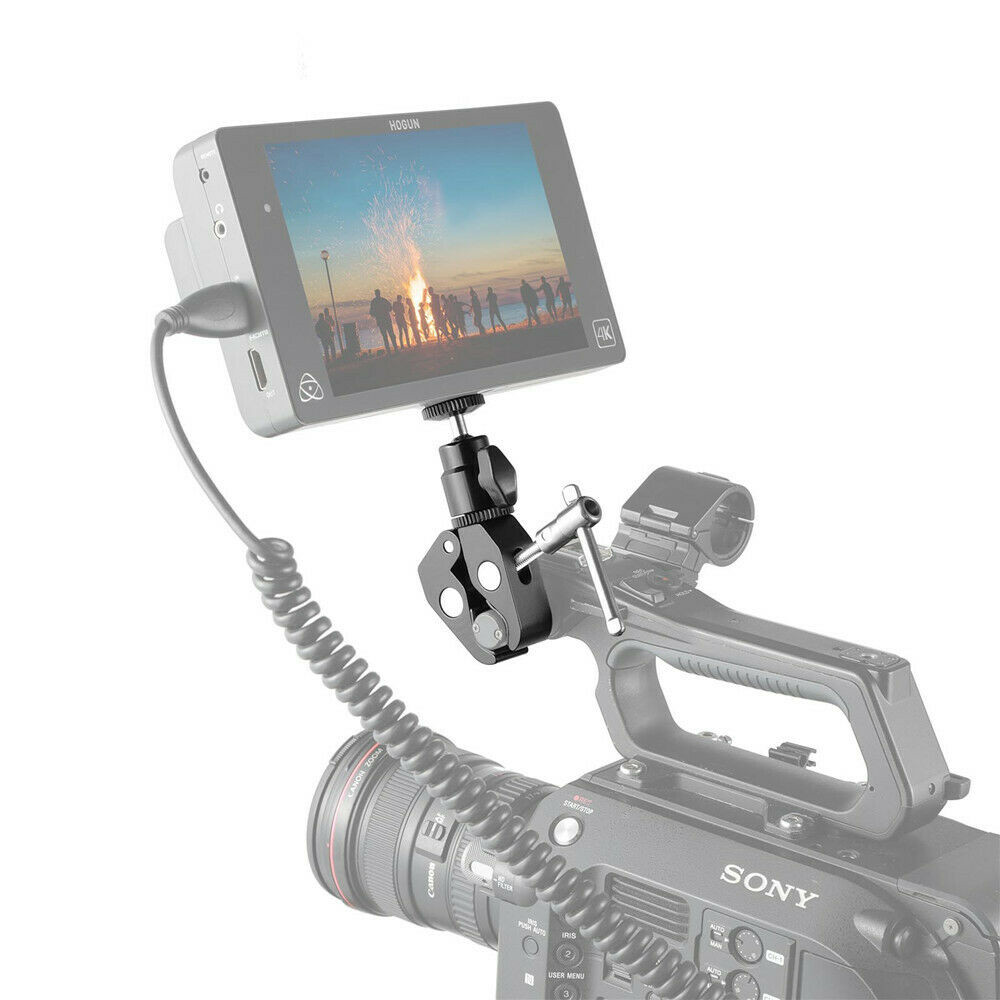 SmallRig Super Clamp Mount Adjustable Camera Mount Clamp w/ 1/4" Screw Ball Head